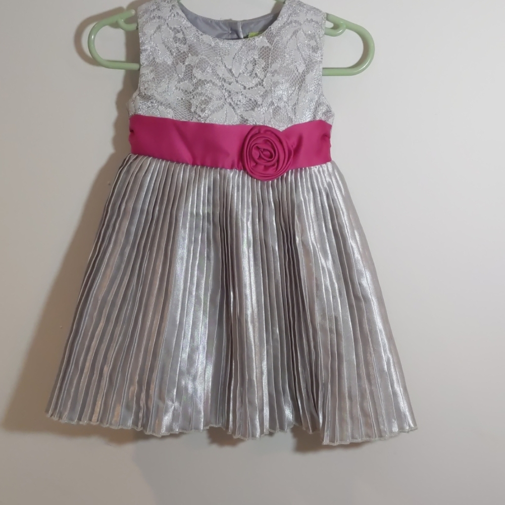 Penelope Mack Silver Dress - Picture 1 of 6